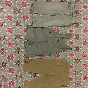 18-24m boys jeans and overalls.